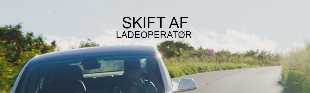 skift til drivee som ladeoperatør