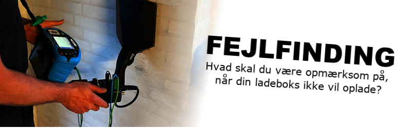 Fejlfinding af ladeboks